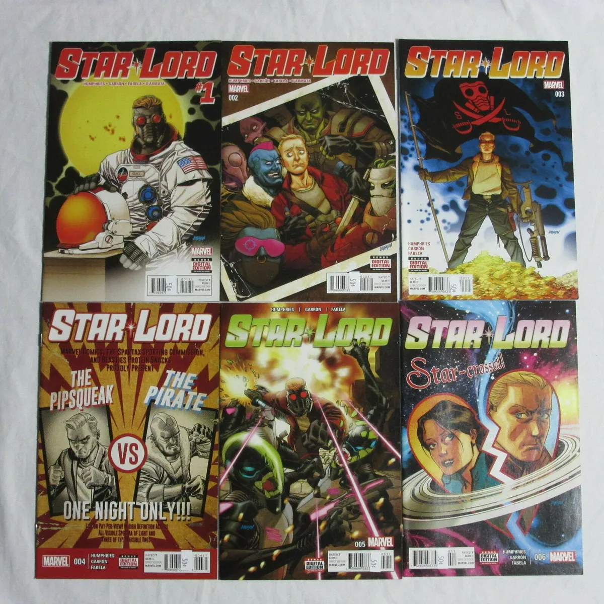 Star-Lord (2016) #1, Comic Issues