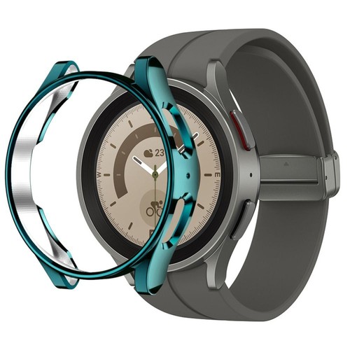 Guard Frame TPU Plating Cover Bumper Shell For Samsung Galaxy Watch 5 Pro 45mm - Zdjęcie 6 z 23