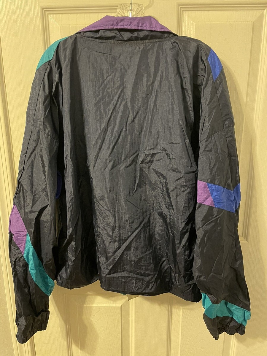 Christian Dior Monsieur Color Block Mens Nylon Track Jacket