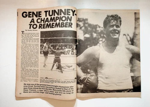 1979 March Big Book Of Boxing Magazine Muhammad Ali Gene Tunney - Picture 5 of 5