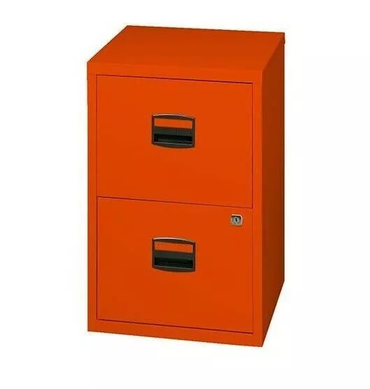 Orange filing cabinet deals