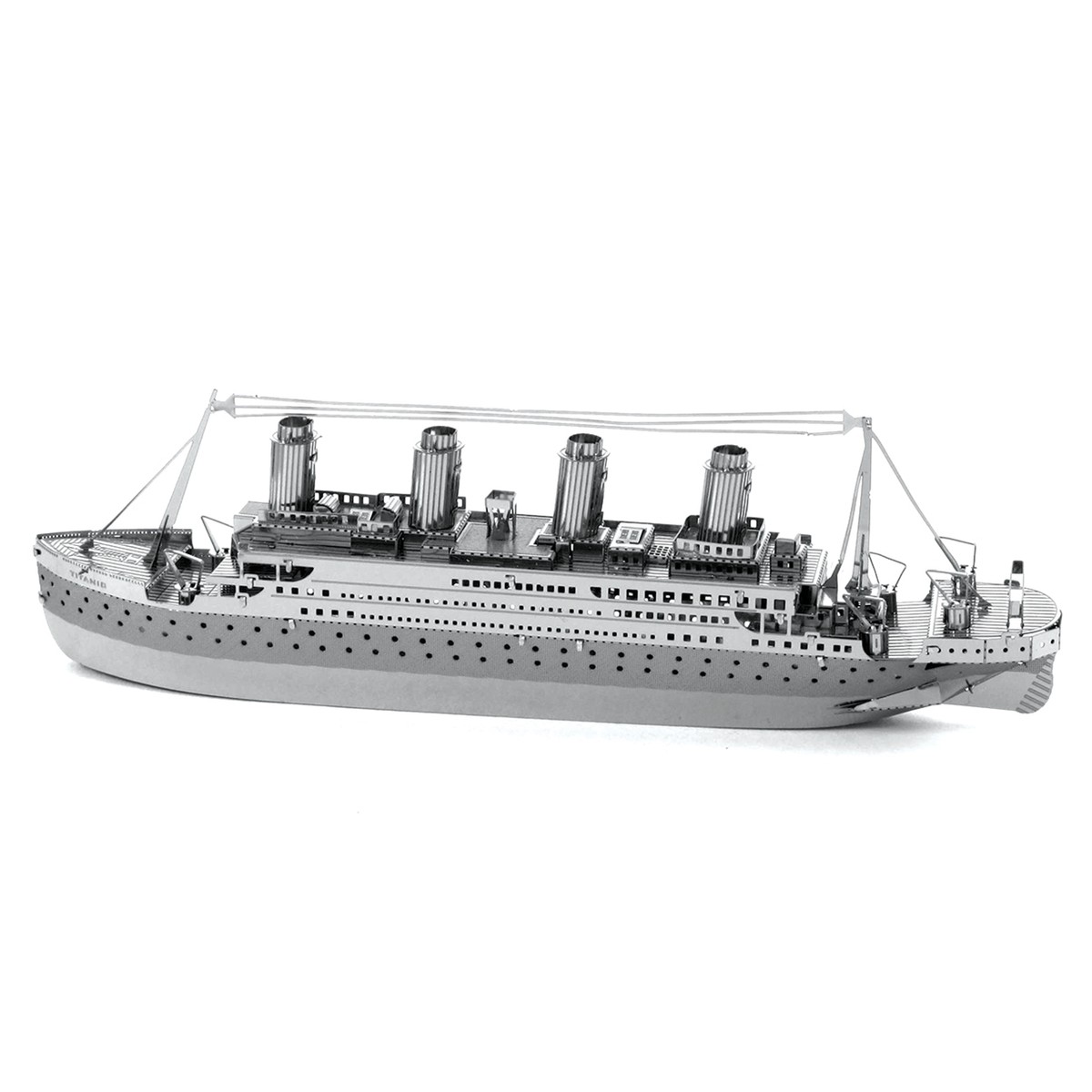 Fascinations Metal Earth Titanic Ship Silver 3D Laser Cut Steel