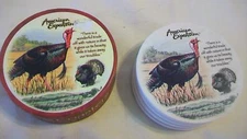 Set of 4 Sandstone Turkey Drink Coasters from American Expedition