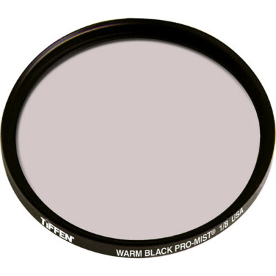 New Tiffen Filter 58mm Warm Black Pro-Mist 1/8 Diffusion Filters MFR #58WBPM18
