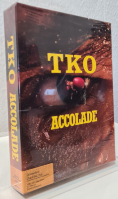 TKO Commodore 64 C64 Spiel Big Box SEALED NEW Accolade EA 1988