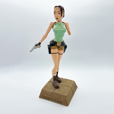 Lara Croft Figur Statue Tomb Raider Eidos 1997 Sammler beschädigt