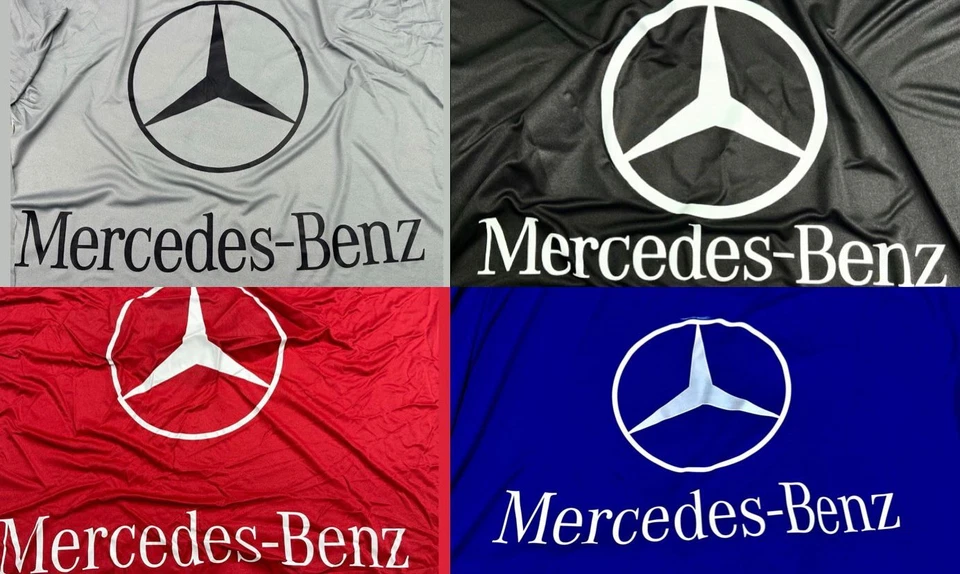 MERCEDES BENZ GL X166 Custom Fit İndoor Car Cover W/logo Red Black Gray Blue Foto 4 de 4