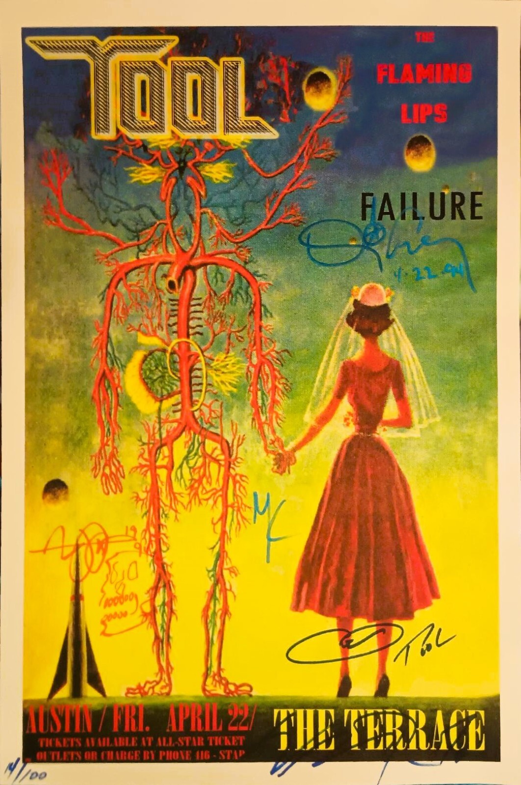 FLAMING LIPS CONCERT POSTER