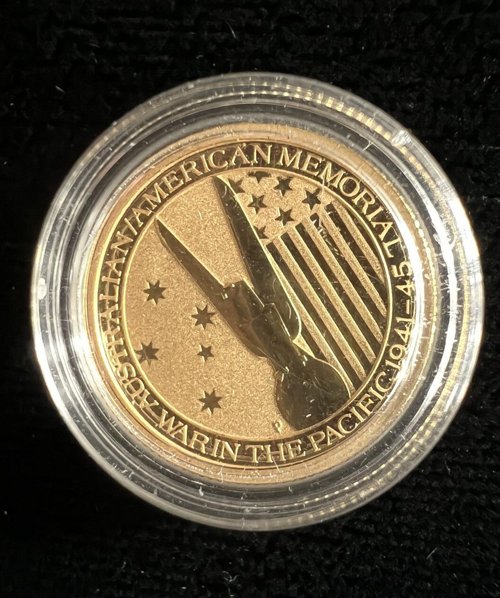 2013 Australia $15 1/10 oz .9999 Gold Proof Coin War in the