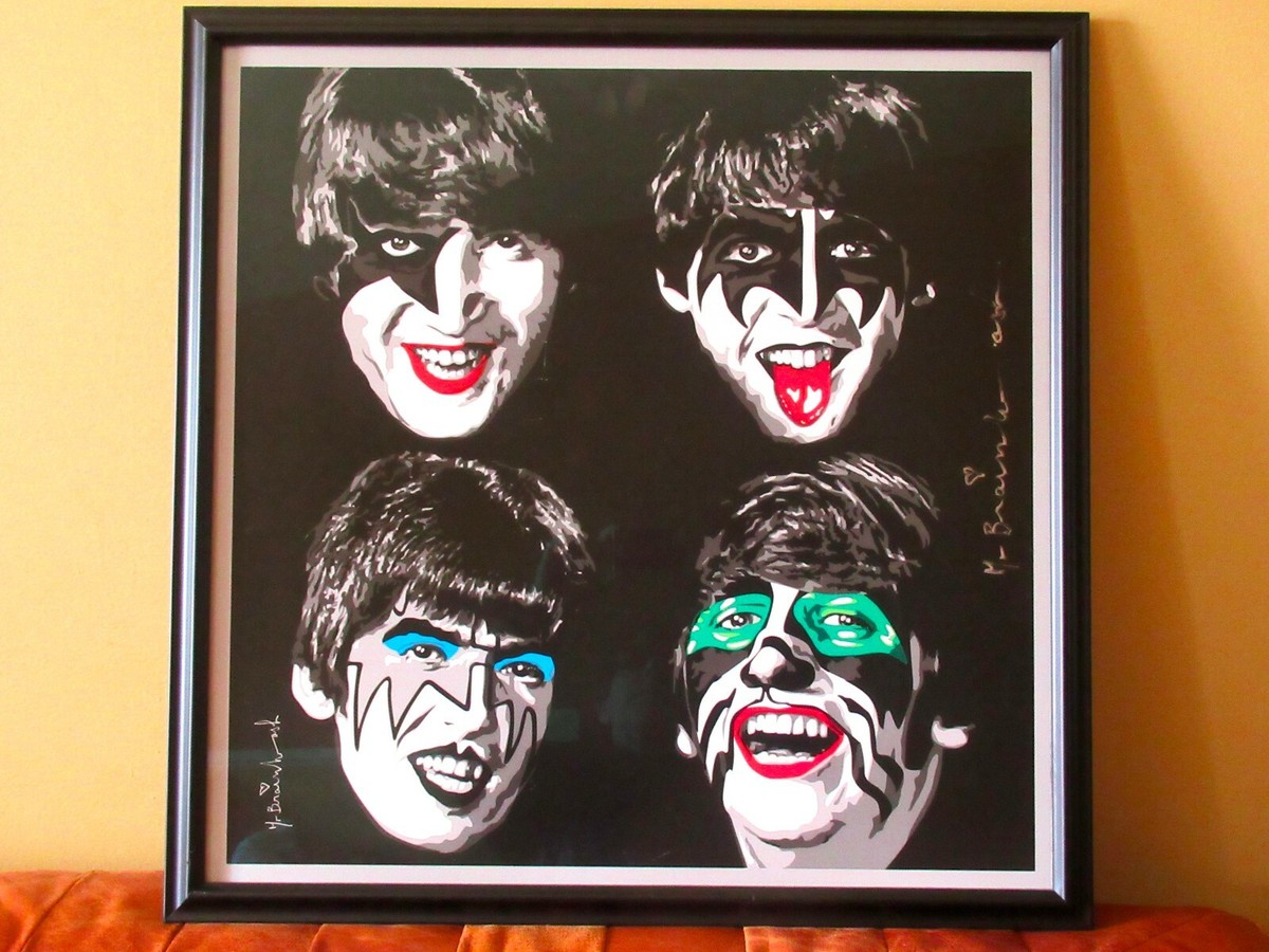 The Beatles forever サインポスター ⭐️希少 The Beatles ザ・ビートルズ サイン入りポスター