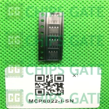 4PCS MCP6022 MCP6022-I/SN Brand: MICROCHIP