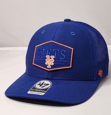 New York Mets '47 Trucker Ridgeline Snapback Patch Hat MLB Baseball