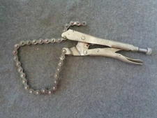 Peterson Dewitt 20R Vise Grip Chain Pipe Wrench Locking Pliers