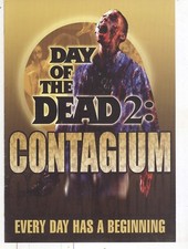 No Disc ORIGINAL COVER ART Day Of The Dead 2 Contagium 2005 DVD Cover 