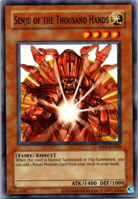 Yu-Gi-Oh Yugioh 2020 Senju of the Thousand Hands RP01-EN068 Retro Pack 1 | eBay Yu-Gi-Oh Yugioh 2020 Senju of the Thousand Hands RP01-EN068 Retro Pack 1 | eBay