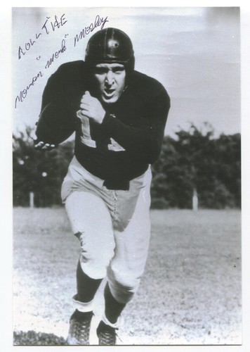 Norman Mosley signed Foto handsigniert Fußballspieler Alabama