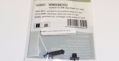 Faller Car System 163051 Lenkachse Vorderachse LKW ohne Räder NEU in OVP Achse