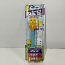 NEW Easter PEZ Yellow Chick Sealed Package Yellow Baby Bird Candy Made in USA