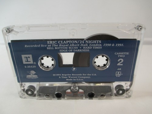 24 Nights by Eric Clapton Cassette #2 Reprise Records - Picture 7 of 7