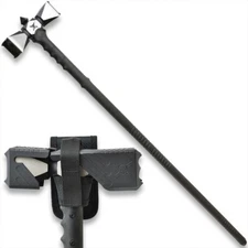 M48 Double-Headed War Hammer XL And Sheath | 2Cr13 Stainless Steel Head