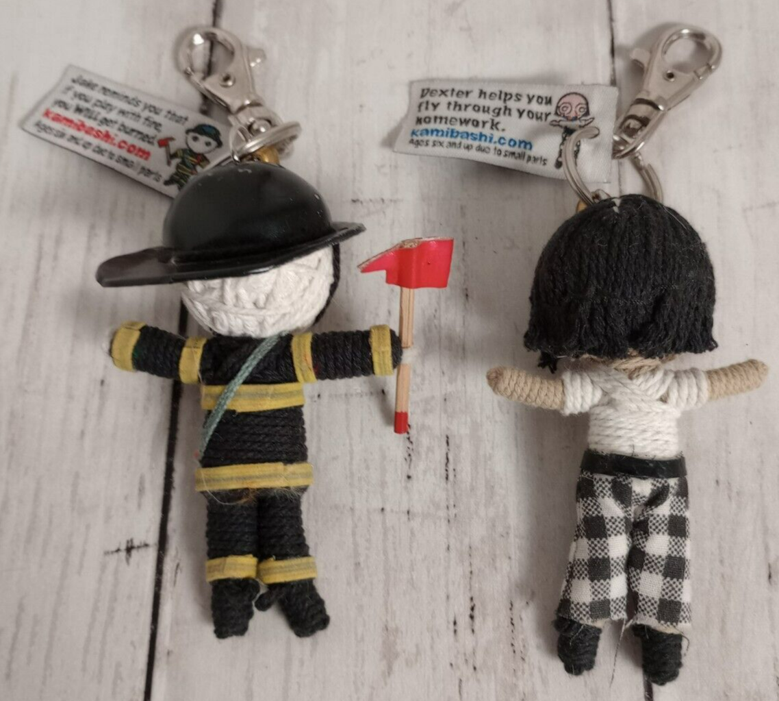 The Original String Doll Gang Jake - Dexter Key Chain Bag Clip