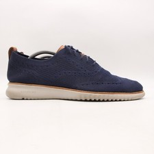 Cole Haan 2 Zerogrand Stitchlite Lace Up Men's Size 11 Blue Casual Shoes C27569