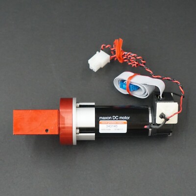 Maxon 343145 Brushed DC Motor RE 30 w/ Encoder, Ondrives PF20-60 Gearbox 60:1