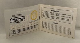 Double Dragon 1988 NES Nintendo Game Instructional Manual Only NES Tradewest