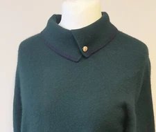 Vintage Merino Angora Blend Jumper By Traquair of Scotland