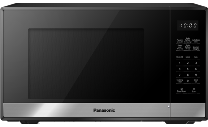 Panasonic NN-SB428S 0.9cu.ft. 900 Watts,Microwave Oven - Black - Stainless Steel