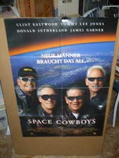 SPACE COWBOYS, orig German poster [Clint Eastwood, Tommy Lee Jones] - 2000