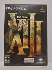 PS2 Sony PlayStation 2 XIII Thirteen Video Game 2003 Complete CIB Tested Working