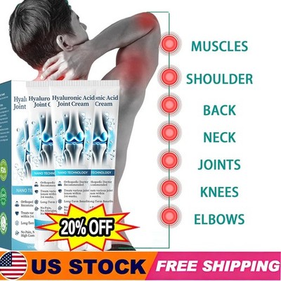 2026 NEW Hyaluronic Acid Joint Cream - Joint- Knee Pain Relief 1.76oz/ 50g
