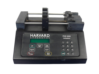 Harvard Apparatus PHD 2000 Digital Infusion Dual Syringe Pump Cat