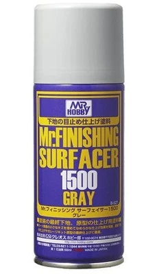 MR HOBBY B-527 Mr.Finishing Surfacer 1500 GRIGIO Spray Prodotto da Mr.Hobby B-52