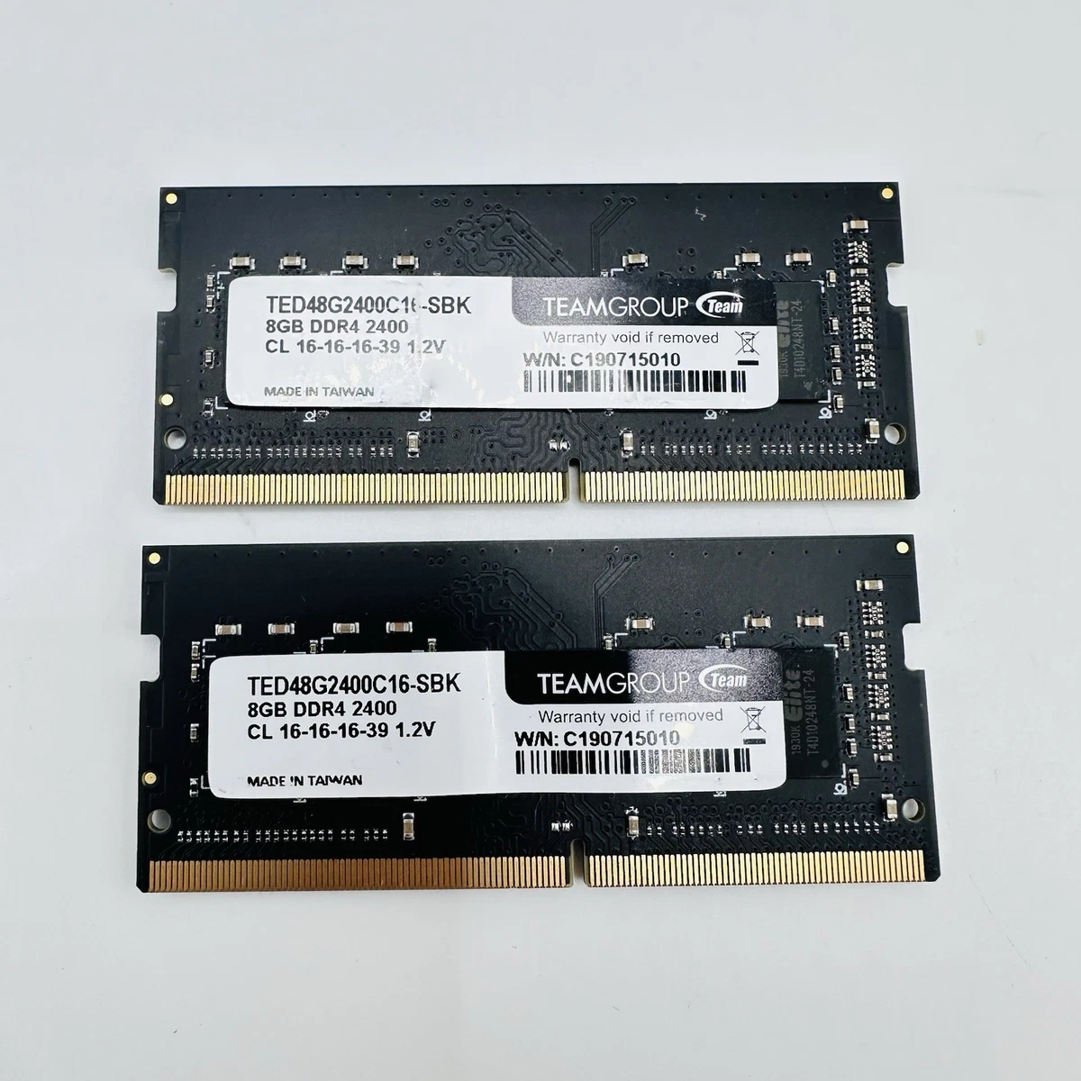 Team Group DDR4 SDRAM 8 GB Total Capacity Memory (RAM) for sale | eBay