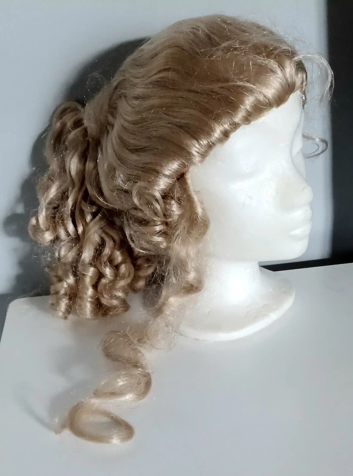 Perruque femme, cheveux blonds "queue de cheval" bouclés 26cm long . A VOIR! - Photo 2/4