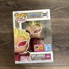Doflamingo (2327) FLOCKED 2026 SDCC Exclusive Funko Pop *IN HAND CON STICKER*