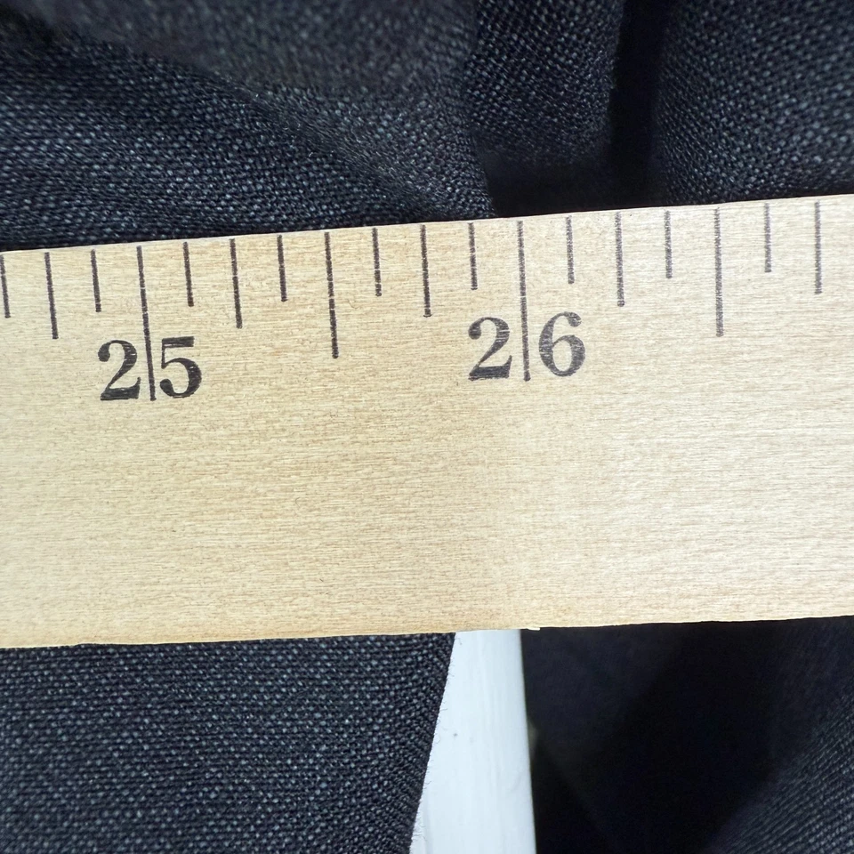 Traje Givenchy Para Hombre 50L Gris 3 Botones Super 100s Pantalones de Lana 46x28 Plisado Delantero Foto 3 de 4