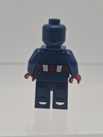 CAPTAIN AMERICA LEGO Minifigure Marvel Super Heroes 6865-1 Dark Blue 2012  