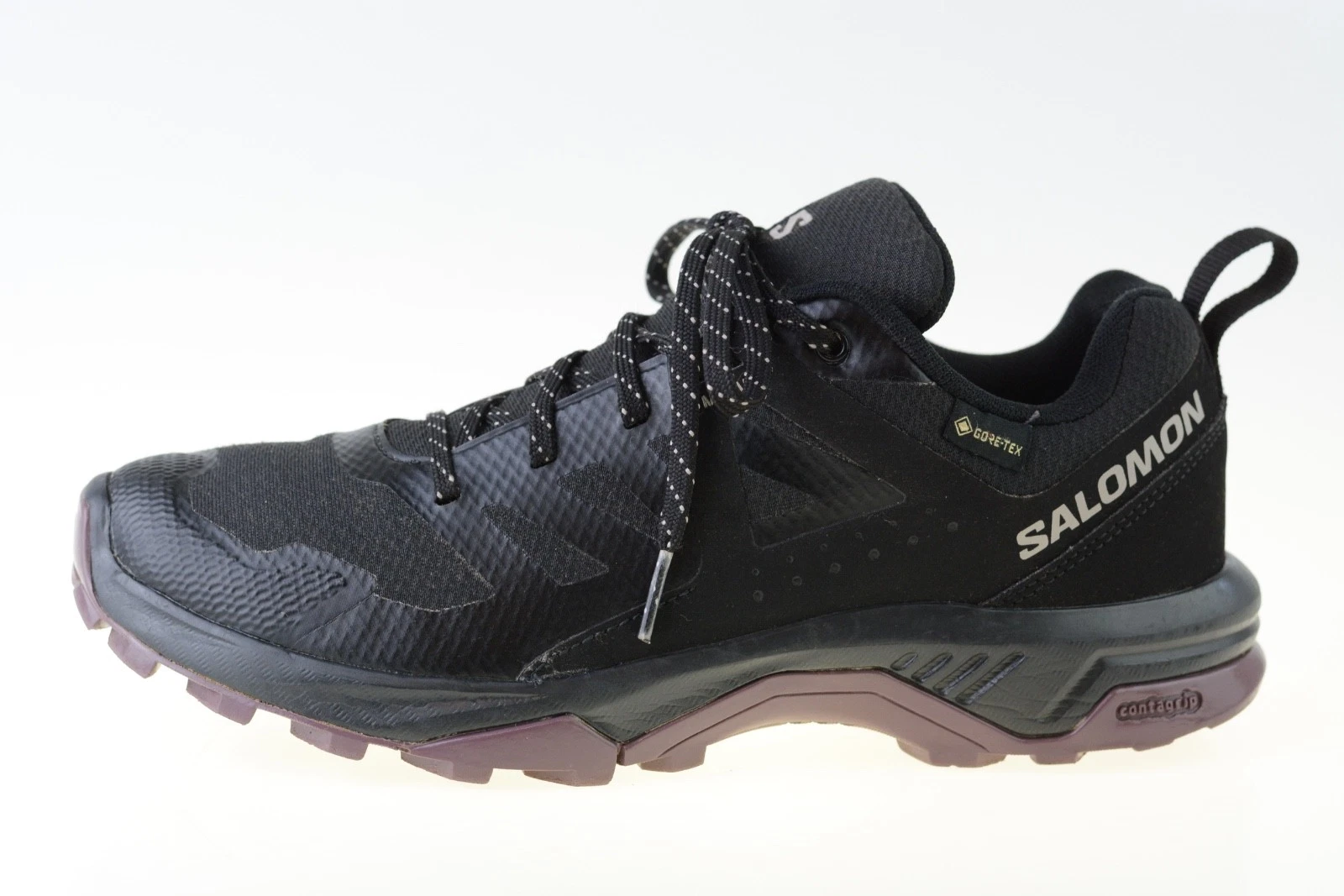 Salomon Exeo Low GTX GORE-TEX Black 476326 Women's Walking Trainers Size UK 5