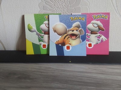 Pokemon TCG McDonalds, 2022 Match Battle Sealed Booster Pack. X3