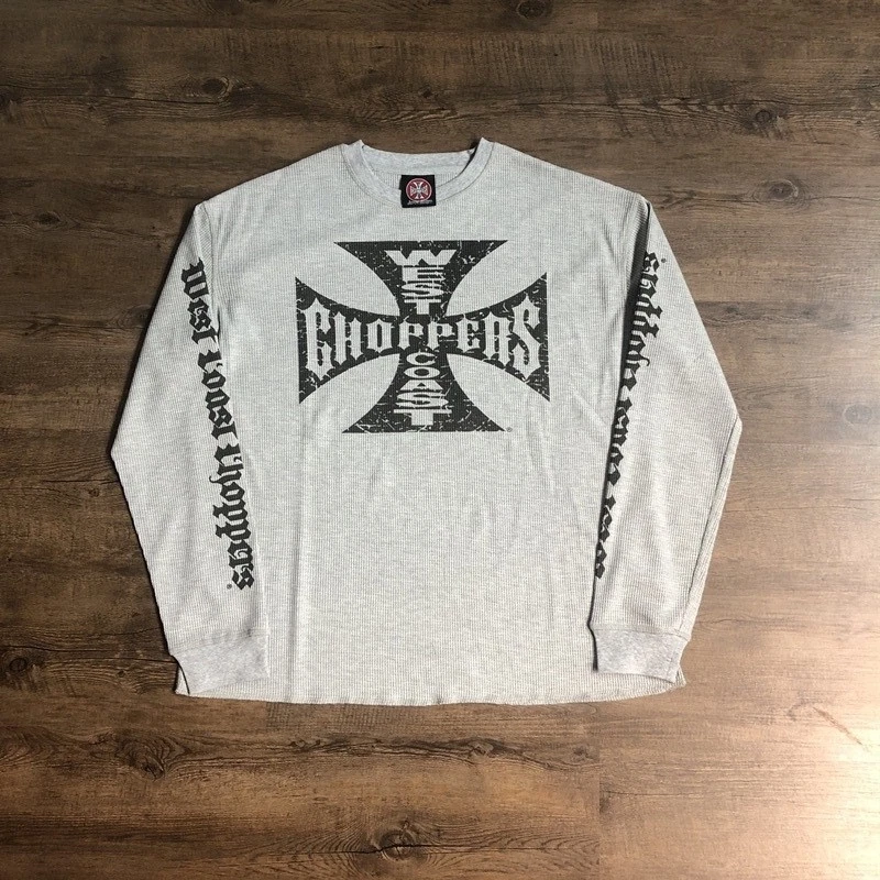 トップス 00s WEST COAST CHOPPERS long sleeve T XL WEST COAST CHOPPERS ORIGINAL T-SHIRT - OG Cross Long Sleeve | eBay