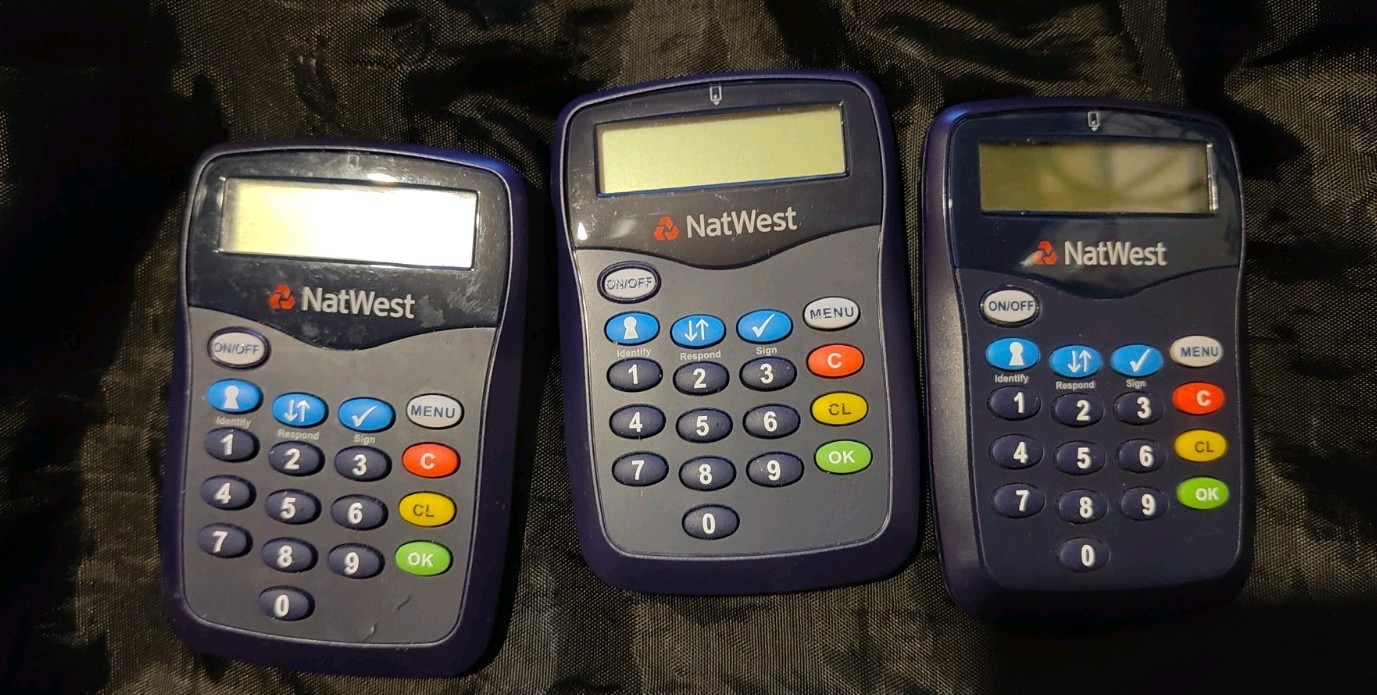 3x Natwest Card Reader Machine Secure Online Banking *Read Description*