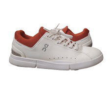 On Brand The Roger Federer Advantage Sneaker Mens 11 White Rust Shoes