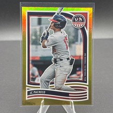 2024 Panini USA Stars & Stripes JC Pacheco Gold Holo /10 Rookie