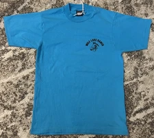 Vintage Wolf Lake Ranch MI Shirt M Back In The Saddle Single Stitch USA