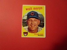 1959   TOPPS#488 WALT MOYRN  CUBS       EX/EXMT