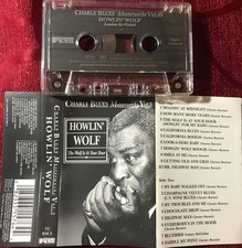 Howlin' Wolf  The Wolf At Your Door Cassette Charly Blues Masterworks 5 VGC LOOK