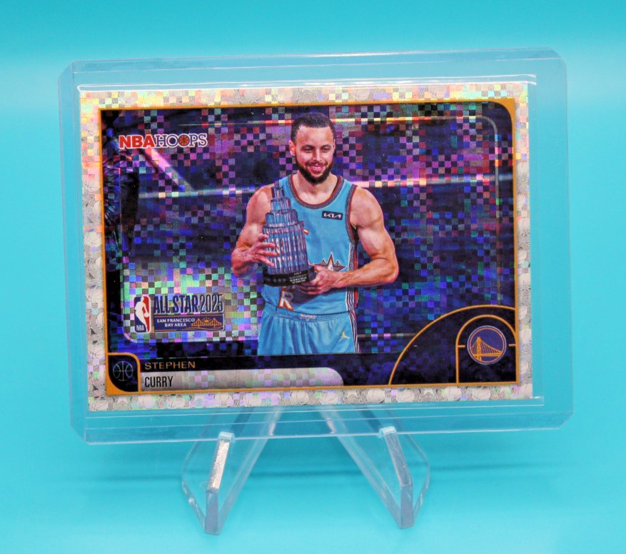 2025-26 Topps NBA Hoops 2025 All Star Pixel Burst Stephen Curry #275